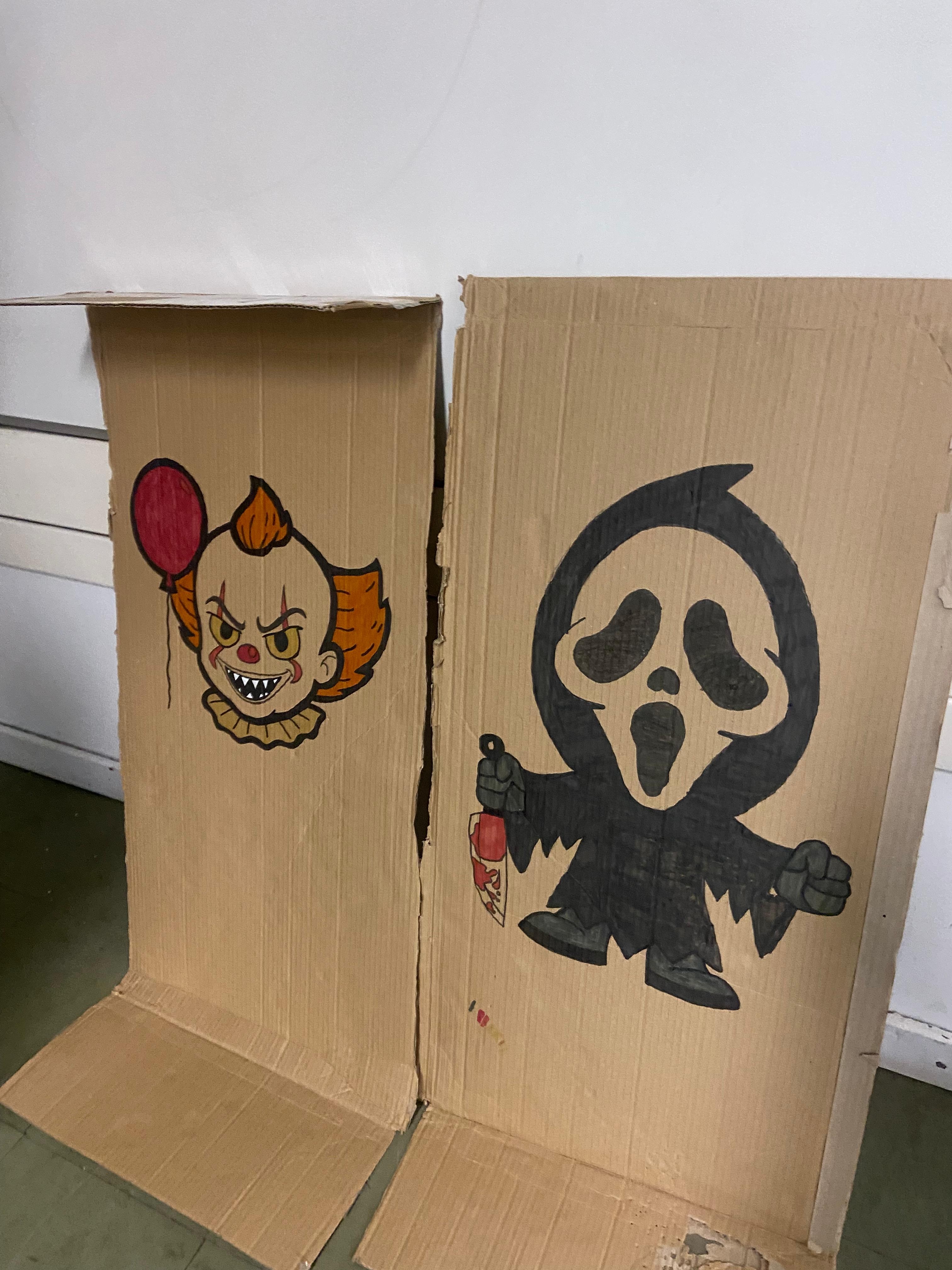 Halloween com Materiais Reciclados